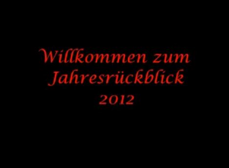 Jahresrückblick 2012